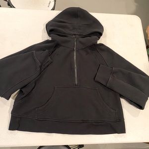 lululemon scuba oversized 1/2 zip hoodie m/l